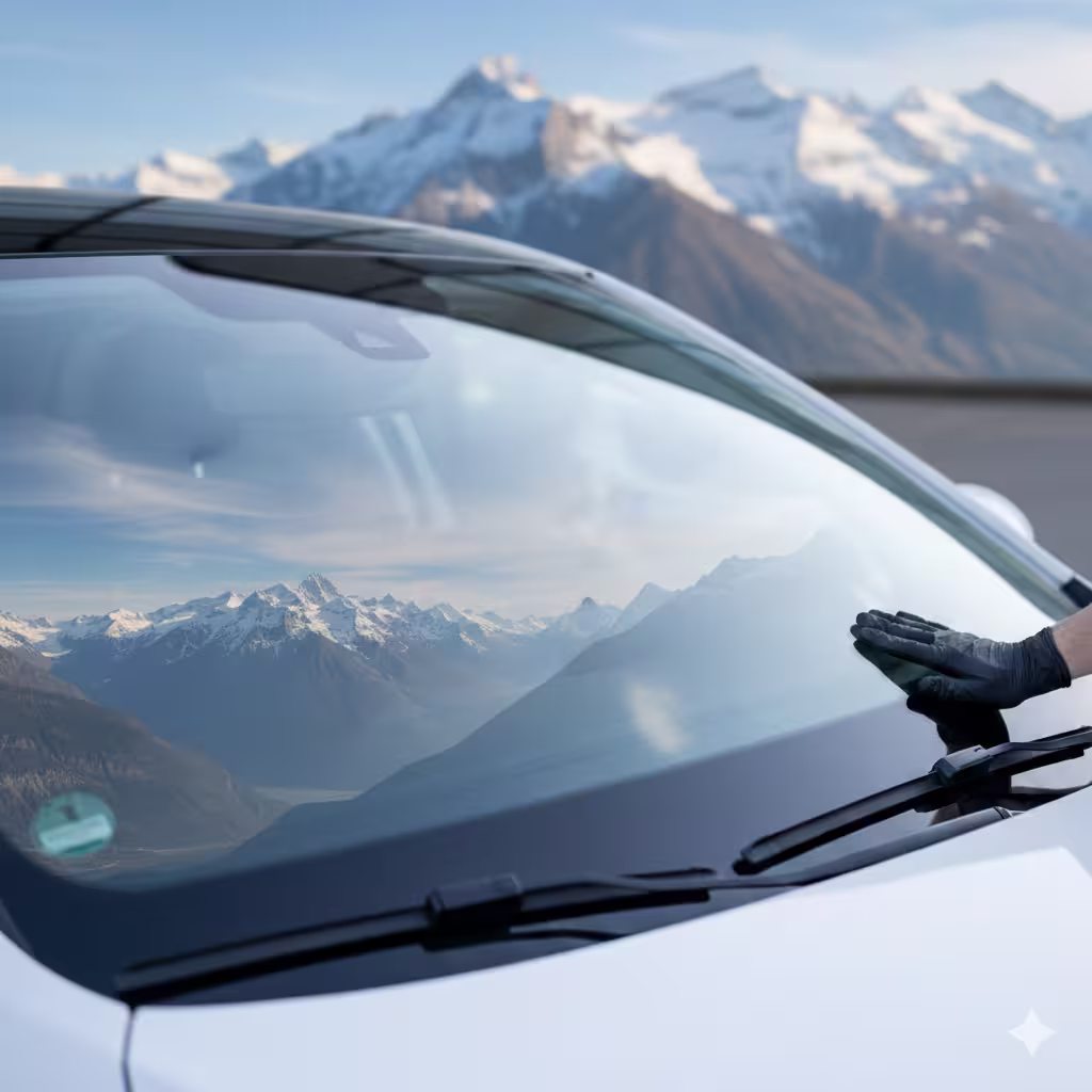 Technicien remplacement pare-brise automobile en Suisse Romande